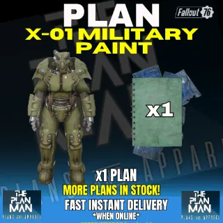 X01 Military Paint