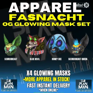 Fasnacht Mask Set