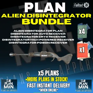 Alien Disintegrator Plan