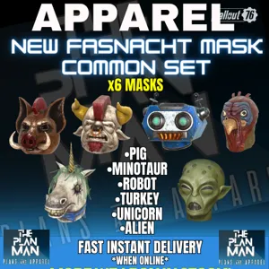 New Fasnacht Mask Set