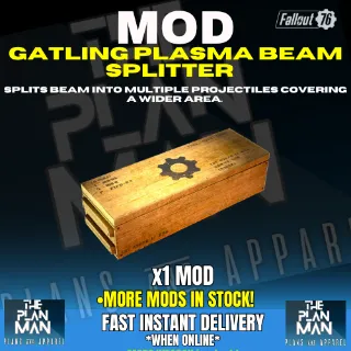 Gatling Plasma Beam Splitter Mod