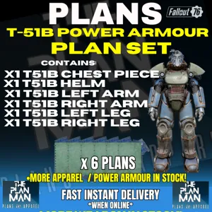 T51 Power Armour Plans