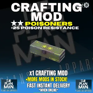 Poisoners Mod