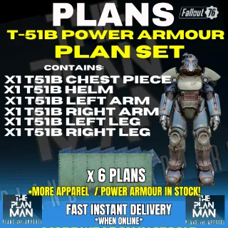 T51 Power Armour Plans