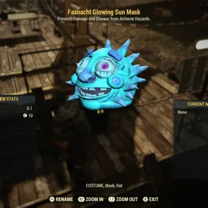 Glowing Sun Mask