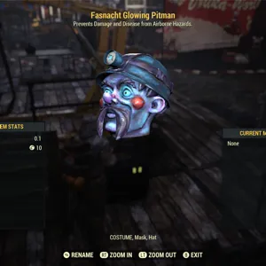 Glowing Pitman Mask