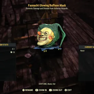 Glowing Buffoon Mask