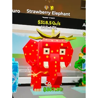 Strawberry Elephant 318.5Qa/s LVL171Fortnite Steal The Brainrot