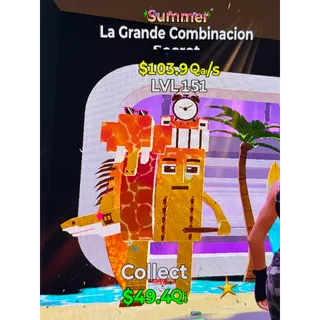 Le Grande Combinacion $103.9Qa/s