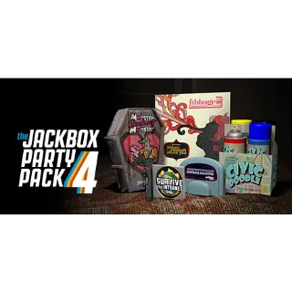 The Jackbox Party Pack 4 (Steam/Global Instant Delivery/2)