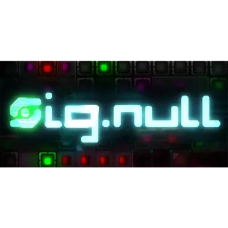 Sig.NULL (Steam/Global Instant Delivery)