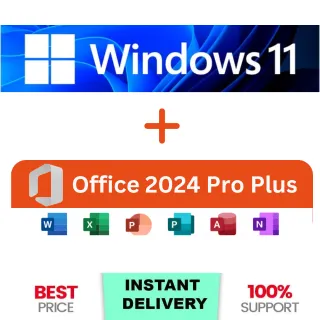 Office 2024 Pro Plus  + Windows 11 Pro