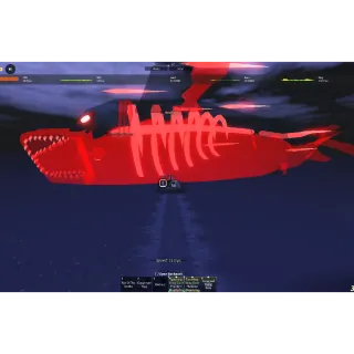 ROBLOX FISCH SPARKLING SHINY GIANT PHANTOM MEGALODON 2 LEFT