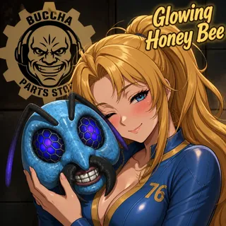 Glowing Honey Bee