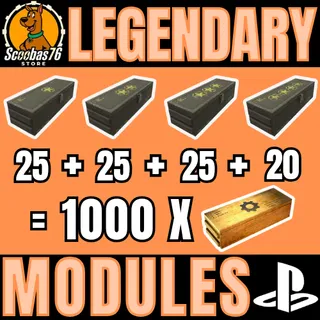 1000 Legendary Modules
