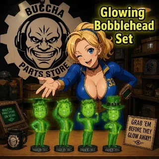 Glowing Bobblehead Set