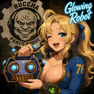 Glowing Robot