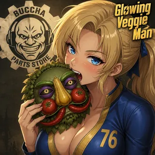Glowing Veggie Man