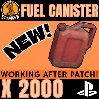 2000 Fuel Canister