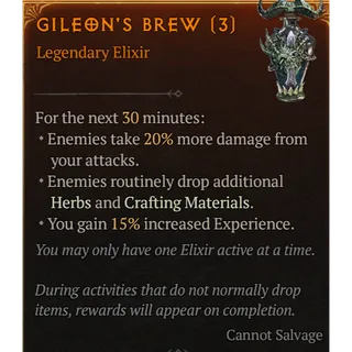 [S6] 200x Gileon's Brew