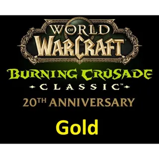 2000 Gold TBC Classic WoW Anniversary