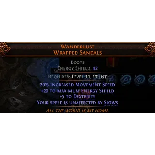 [League] Wanderlust Wrapped Sandals