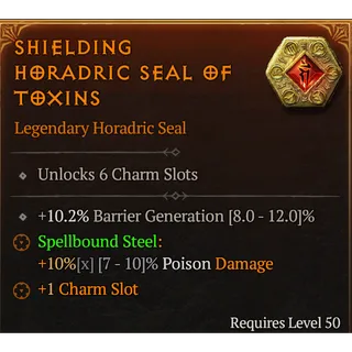 [Seasonal] Legendary Horadric Seal 6 Slots