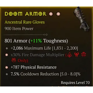 [Seasonal] 2 GA Rare Gloves Base
