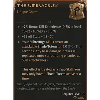 [Seasonal] The Umbracrux Charm