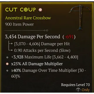 [Seasonal] 1 GA Rare Crossbow Base