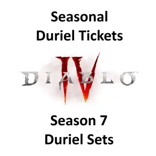 [Season 7] 100x Duriel Summons