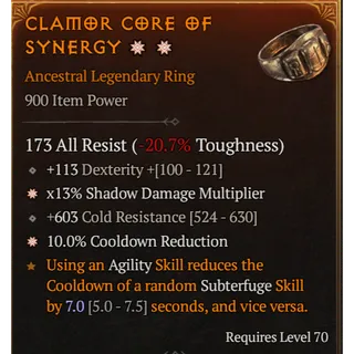[Seasonal] 2 GA Legendary Ring