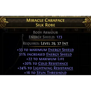 [League] Rare Silk Robe lvl 29