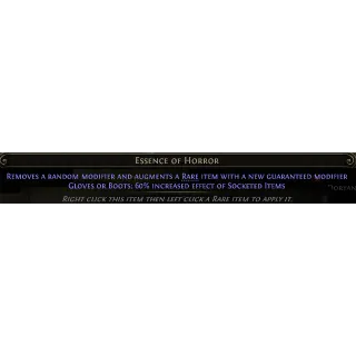 [League] Essence of Horror