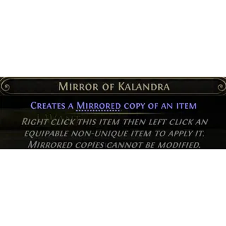 [Standard] 5x Mirror of Kalandra