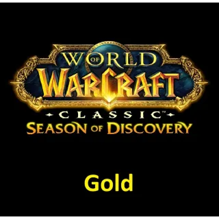 1000 Gold Classic WoW Seasonal
