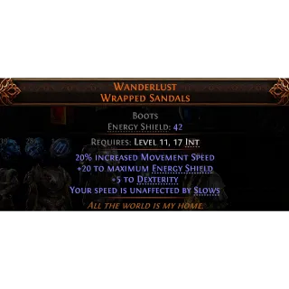 [League] Wanderlust Wrapped Sandals