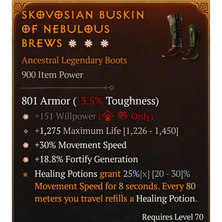 [Seasonal] 3 GA Legendary Boots