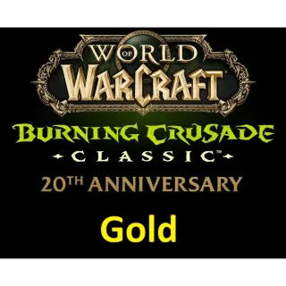 500 Gold TBC Classic WoW Anniversary