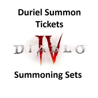 [Season 4] 300x Duriel Summon Sets