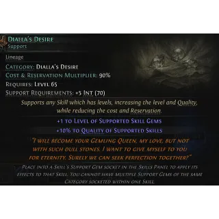 [League] 2x Dialla's Desire