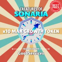 10 MAX GROWTH TOKEN - CREATURE OF SONARIA - FAST DELIVERY