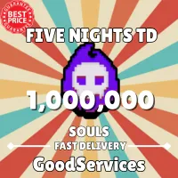 1M | 1000000 | SOULS | FIVE NIGHTS TD (CHEAPEST)