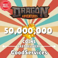 50M COINS DRAGON ADVENTURE - FAST DELIVERY