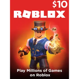 Roblox Card 10 USD - Roblox Key GLOBAL
