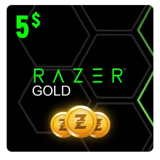 $5.00 Razer Gold GLOBAL Code