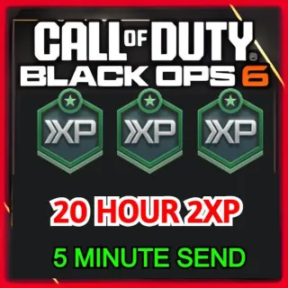 COD BLACK OPS 6 - 20 HOURS DOUBLE XP (2XP)