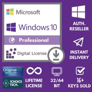 Windows 10 Pro Key Retail License For Lifetime