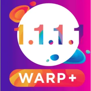 Cloudflare 1.1.1.1 WARP+ VPN | 22000TB | 5 Devices