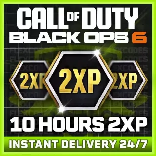 COD BLACK OPS 6 - 10 Hours Double XP (2XP)